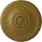 Ekena Millwork Bailey Ceiling Medallion (Fits Canopies up to 4"), Hand-Painted Gold, 18 1/8"OD x 3/4"P CM19BIGLS - alternate 1